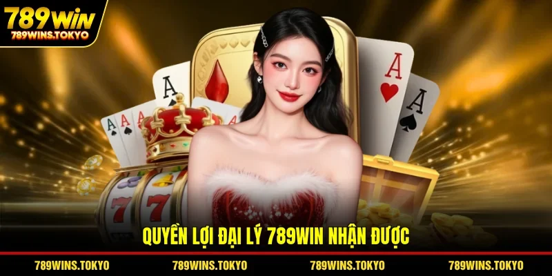 Quyền lợi đại lý 789WIN nhận được